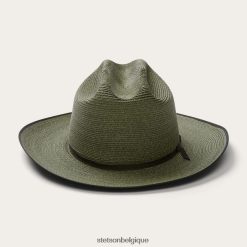 B4286D100 sage route ouverte en paille de chanvre Stetson unisexe couvre-chefs
