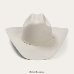 B4286D122 ventre argenté chapeau de cowboy el patron 75 premier 30x Stetson unisexe couvre-chefs