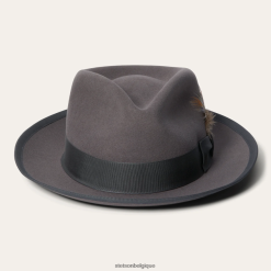 B4286D124 caribou fedora whippet Stetson unisexe couvre-chefs