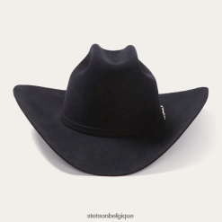 B4286D126 noir chapeau de cowboy el patron 48 premier 30x Stetson unisexe couvre-chefs