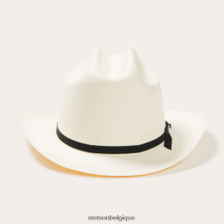 B4286D142 naturel chapeau de cowboy en paille open road 6x Stetson unisexe couvre-chefs