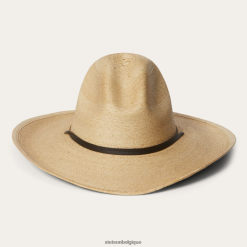 B4286D164 naturel chapeau de paille Bryce Stetson unisexe couvre-chefs