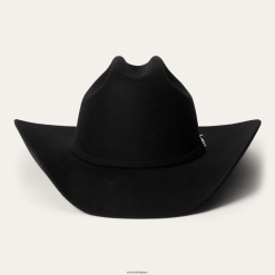B4286D17 noir corral 4x chapeau de cowboy Stetson unisexe couvre-chefs