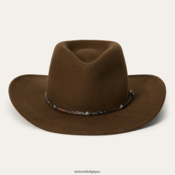B4286D193 gland chapeau d'extérieur écrasable ciel de montagne Stetson unisexe couvre-chefs
