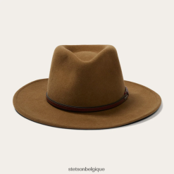 B4286D25 brun clair chapeau d'extérieur bozeman Stetson unisexe couvre-chefs