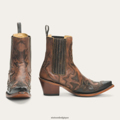 B4286D282 brun bottes cici Stetson femmes chaussures