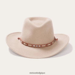 B4286D46 champignon chapeau d'extérieur santa fe Stetson unisexe couvre-chefs
