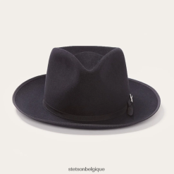 B4286D59 noir fedora stratoliner Stetson unisexe couvre-chefs