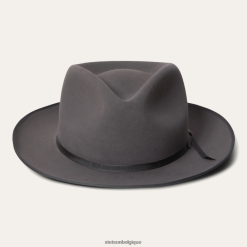 B4286D63 caribou fedora stratoliner Stetson unisexe couvre-chefs