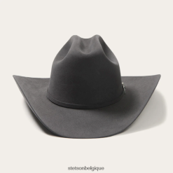B4286D69 granit chapeau de cowboy skyline 6x Stetson unisexe couvre-chefs