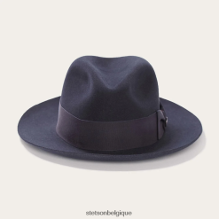 B4286D73 marine chapeau fedora Stetson unisexe couvre-chefs