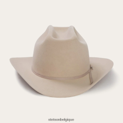 B4286D77 ventre argenté gamme 6x chapeau de cowboy Stetson unisexe couvre-chefs