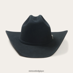 B4286D7 noir chapeau de cowboy skyline 6x Stetson unisexe couvre-chefs