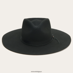 B4286D84 noir jw marshall Stetson unisexe couvre-chefs